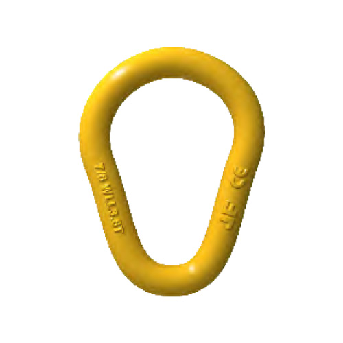 Non-weld pear-shaped rigging ring PL